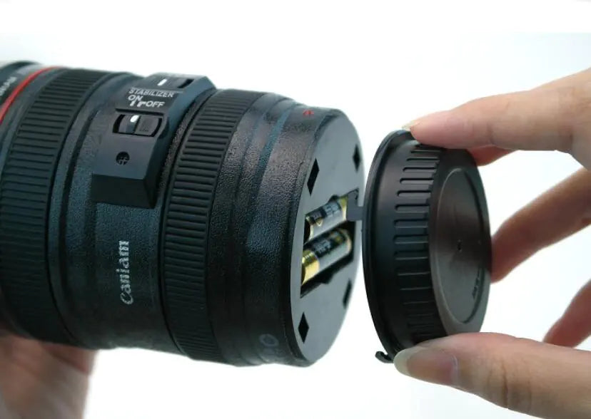 ProBlend Camera Lens Mixer Mug - Elite Stainless