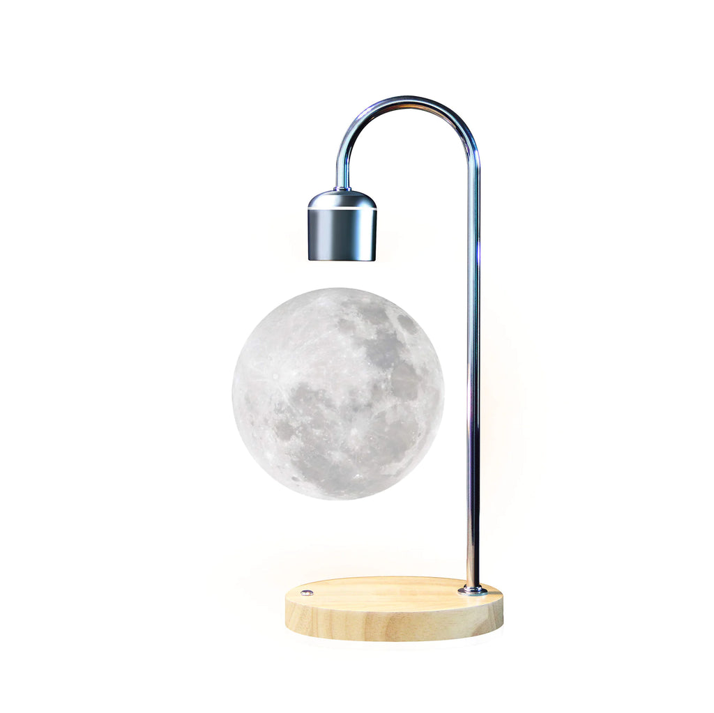 Levitation LED Moon Lamp - Wireless Charging Night Light