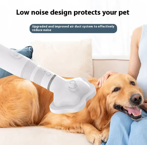 Smart 2-in-1 Pet Hair Dryer & Grooming Brush