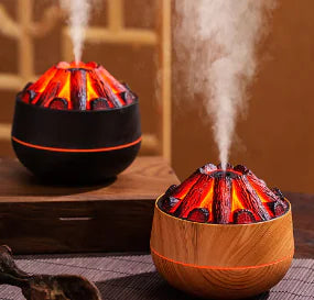 LumeMist Fire Humidifier - Ultrasonic Flame Edition