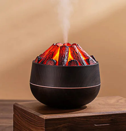 LumeMist Fire Humidifier - Ultrasonic Flame Edition